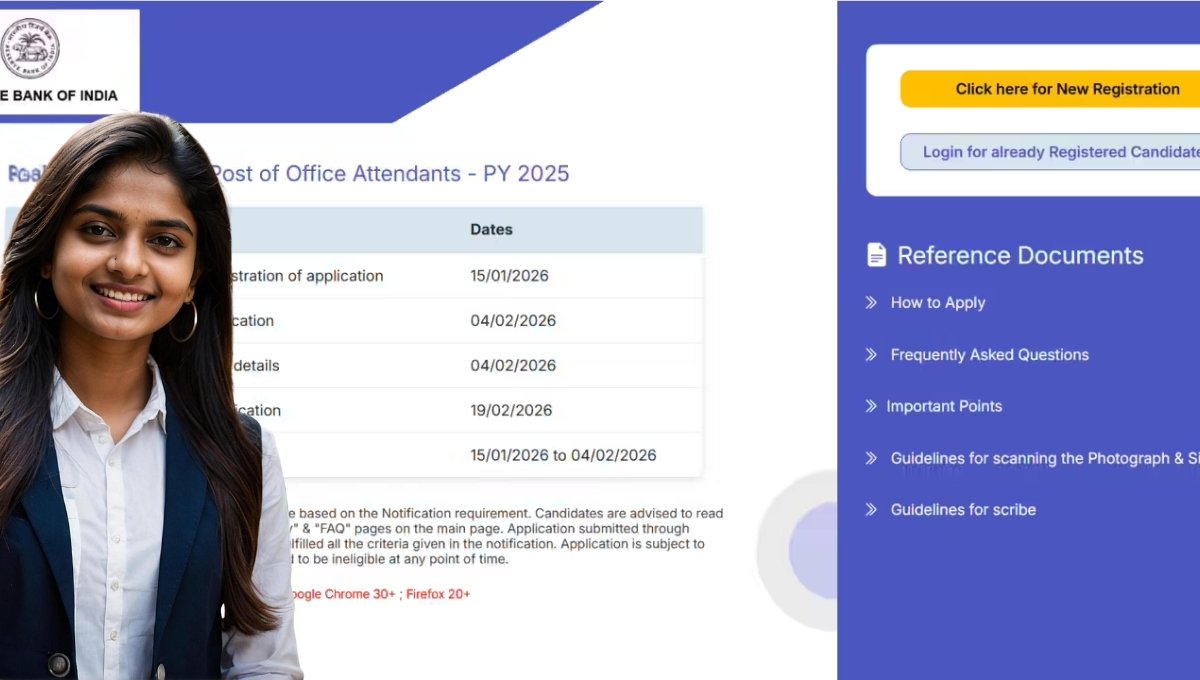 RBI Office Attendant Recruitment 2026