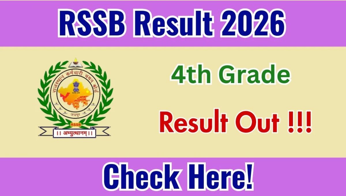 RSSB 4th Class Group D Result 2026