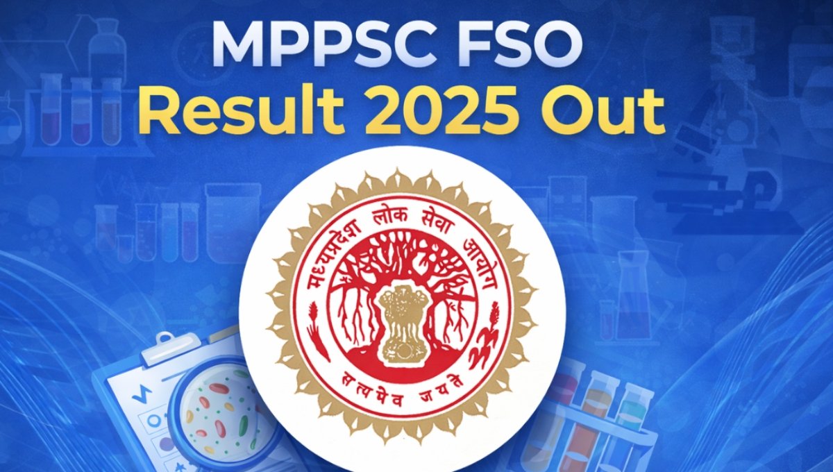 MPPSC Food Safety Officer FSO Result 2026