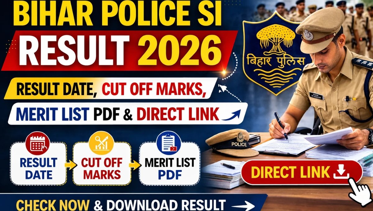 Bihar Police SI Result 2026