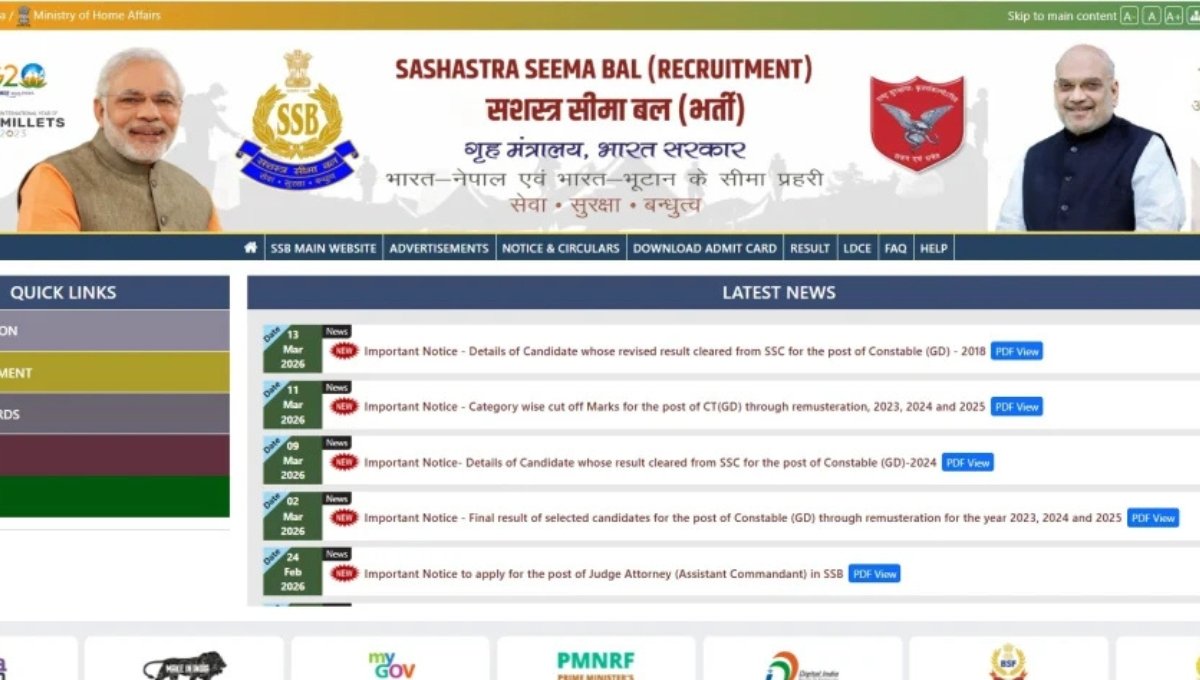 SSB Head Constable Recruitment 2026