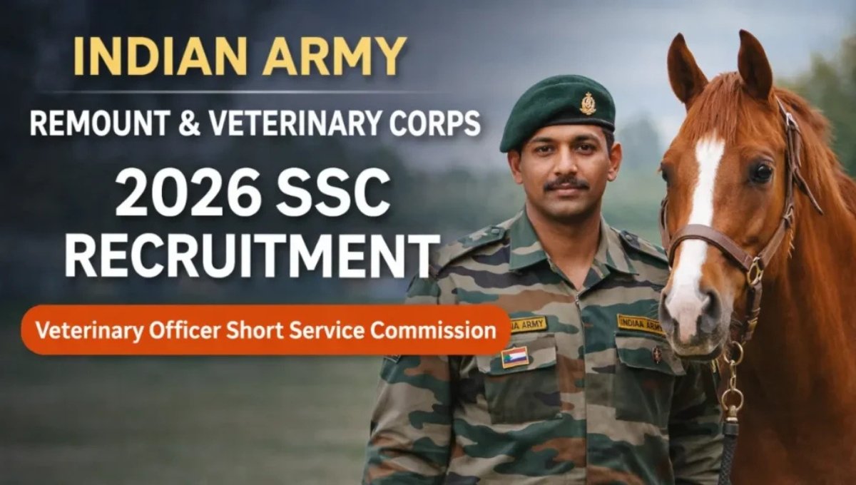 Indian Army 95th SSC RVC Recruitment 2026