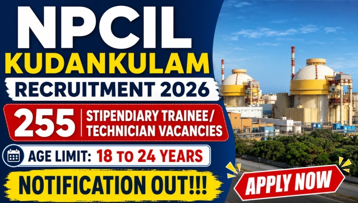 NPCIL Kudankulam Recruitment 2026