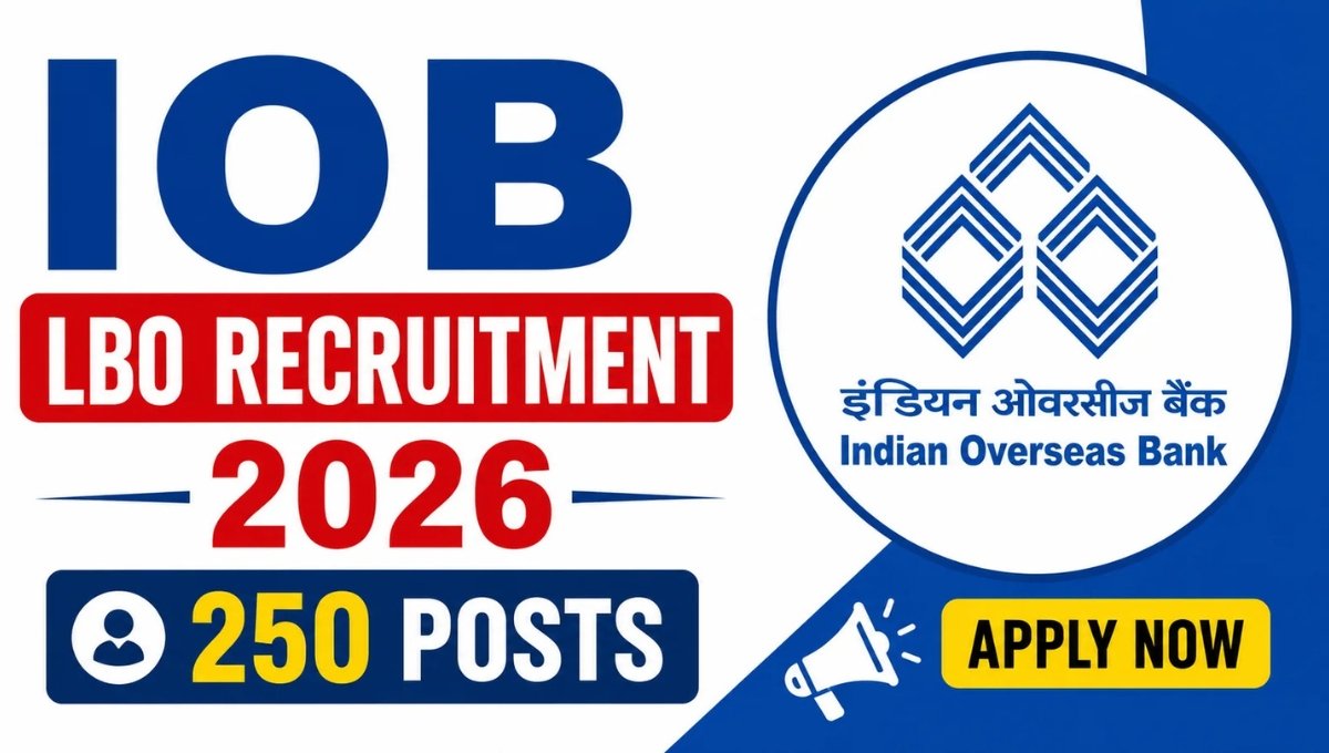 Indian Overseas Bank LBO Recruitment 2026